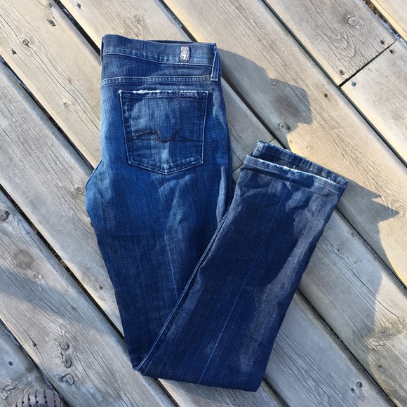 7 For All Mankind Denim - 7 For All Mankind Straight Leg 29